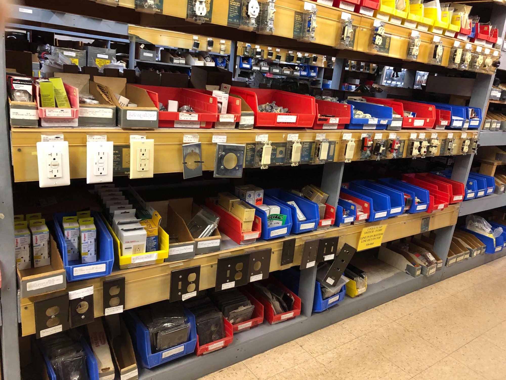 electrical equipment store